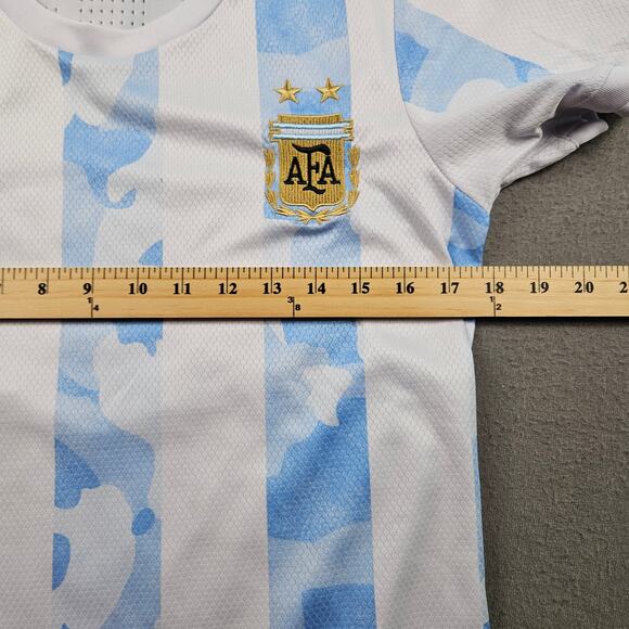 Adidas Argentina Futbol Jersey Soccer 2022 Home Camo Men Small #50 custom - Picture 5 of 9